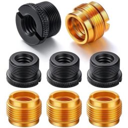 Adaptateur de vis de Microphone convertisseur d'écrou de Conversion 4 pièces