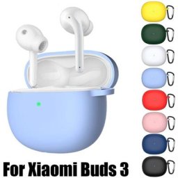 Étui pour écouteurs en silicone souple pour Xiaomi Buds 3 coque de protection pour écouteurs sans