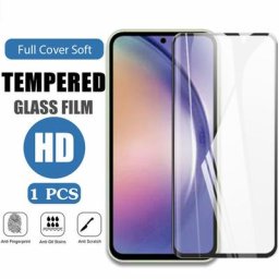 Protecteur d'écran complet pour téléphone portable Film en verre trempé pour Samsung Galaxy A54 A24