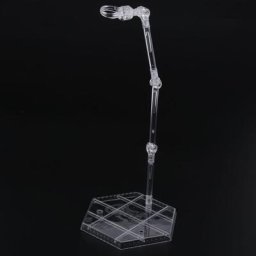 Présentoir à beurre transparent pour poupées support réglable assemblage de bricolage 1/6 pouces