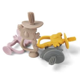 Brosse à dents en Silicone pour bébé sans BPA Animal Koala anneau de dentition sûr jouets à