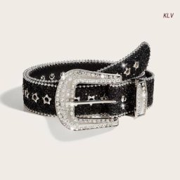 Ceinture de Taille à Paillettes pour Femme et Homme Accessoire Luxueux pour Robe en Jean