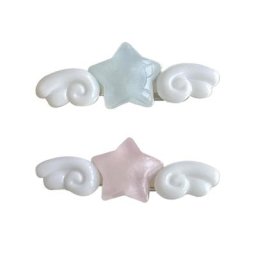 Pince à cheveux en MSI pour filles chaudes barrettes en forme d'étoile queue de cheval bec de