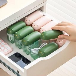 Organisateur de câble de données visuel translucide boîte de rangement de ligne de données avec