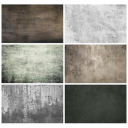 Laeacco-Arrière-plan pour photographie solide nickel é mur de ciment pour fête préChristophe