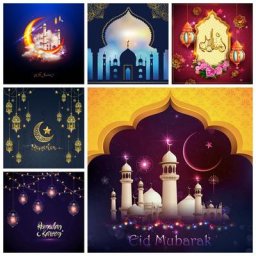 Laeacco-Arrière-plan pour photographie toile de fond pour studio photo eid mubarak ramadan