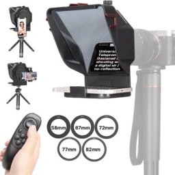 Ulanzi – Mini téléprompteur Portable pour téléphone appareil photo DSLR enregistrement en direct