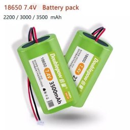 Carte de protection double pow batterie aste mégaphone 18650 V 7 4 mAh 2200mAh 3000mAh