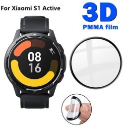 Film de protection Active Xiaomi S1 protection d'écran 3D pas du verre pour Mi Watch S1 Active