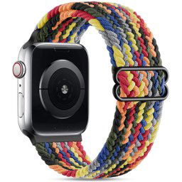 Bracelet élastique en Nylon pour Apple Watch 44mm 40mm 49mm 45mm 41mm 42mm 38mm pour iWatch série