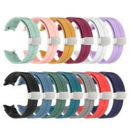 Bracelet de montre intelligente en Silicone souple respirant à dégagement rapide boucle