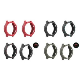 Protecteur d'écran transparent en TPU souple couverture complète cadre anti-rayures boîtier pour