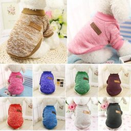 Veste d'hiver chaude pour animaux de compagnie vêtements pour chiens chiot chat pull manteau