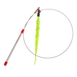 Jouet interactif pour chat avec plumes de poisson ventouse pour l'exercice du chat jouet