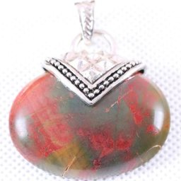 Pendentif en pierre naturelle Picasso Jaspers 40x40MM Cabochon de cabine ovale perle bijoux