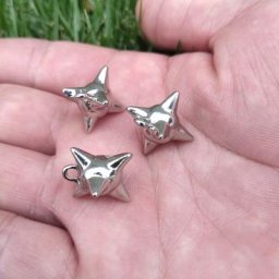 WZNB – pendentifs en forme d'épines en alliage 5 pièces boule géométrique solide pour bricolage