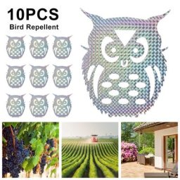 Ruban répulsif holographique pour oiseaux film dissuasif clignotant autocollant léctif moulage