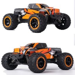 Voiture RC électrique sans balais avec lumière LED camion tout-terrain modèle RTR VS 16889 HBX