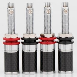 HIFI-Connecteur Plaqué Rhodium Jack Bingding Post Gels Femels Appropriés Terminal Jack