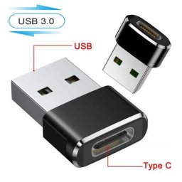 Adaptateur OTG USB Type C convertisseur Micro USB femelle vers USB mâle connecteur de charge et de