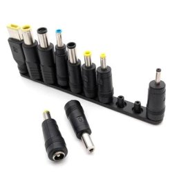 Convertisseur d'alimentation pour ordinateur portable 10 pièces/ensemble prise femelle vers mâle