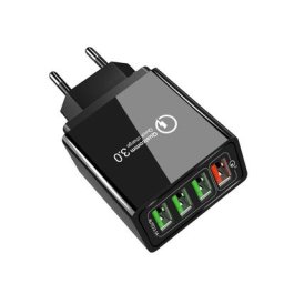 Chargeur USB rapide 3.0 avec prise EU/US adaptateur pour téléphone tablette Mate 30
