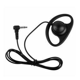 3.5MM Écoute Seulement 1 broche D Forme Écouteur Casque Écouteur Écouteur POUR MICRO HAUT-PARLEUR