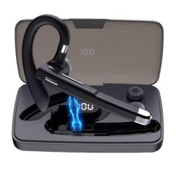 Écouteurs sans fil Bluetooth mains libres casque antibruit avec micro pour conducteur boîte de