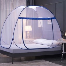 Parapluie anti-moustique Portable pliable sans Installation Camping en plein air Double porte