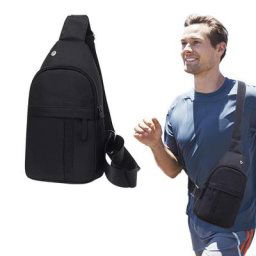 Sac à bandoulière léger pour homme sac à dos à une sangle randonnée marche vélo voyage
