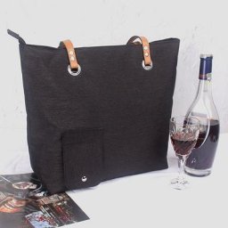Sac isotherme à vin de plage portable avec couvercle sac fourre-tout isolé sac initié à la mode