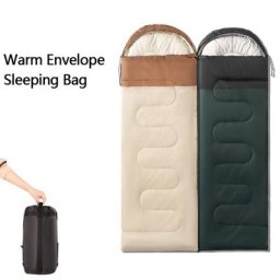 Sac de couchage chaud de Camping 4 saisons enveloppe 5 ~-16 ℃ voyage en plein air intérieur