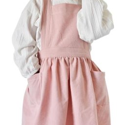 Tablier en pur coton de style japonais et coréen pour enfants uniforme de cuisine cuisson
