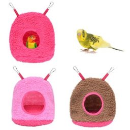 Hamac nid de perroquet tente suspendue chaude d'hiver petit Animal cachette pour Hamsters