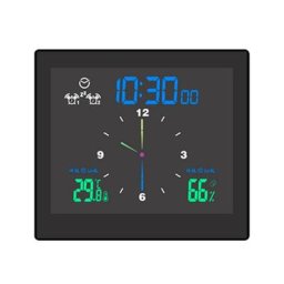 Horloge Numérique Étanche HOWall Douche Aspiration Murale Support Alarme Minuterie