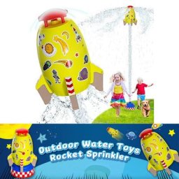 Jouets de lancement de fusée pour les enfants arroseur de levage de pression d'eau extérieur