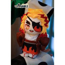 Anime Japanese Flame entreMiKimono Costume Rengoku Kyoujurou Plushie Stuffed Toy Butter Clothes