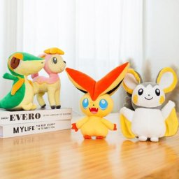 Peluche Pokémon overchaud Victini Serpette en rotin Quatre saisons Rat volant électrique Rat