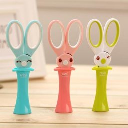Deli-Ciseaux Kawaii Lapin Scrapbook pour Enfants Artisanat Bricolage Sûr Coupe de Papier