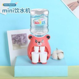 Mini distributeur d'eau pour enfants fontaine à boire du lait jouet de maison de jeu cadeau idéal
