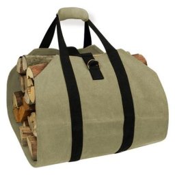 Grand sac de transport de bûches grand sac étanche de rangement de bois de cheminée porte-bûche