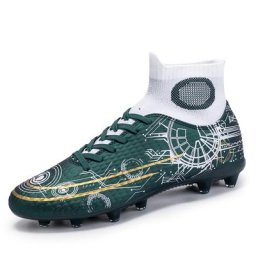 Chaussures de football en plein air pour hommes chaussures de football ultralégères baskets