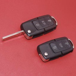 Coque vide pour clé de télécommande à 3 boutons 1 pièce pour Volkswagen VW Golf Passat Polo 2002 –