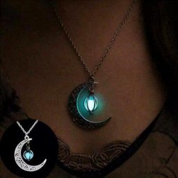 Collier avec pendentif lumineux en forme de citrouille pour femme breloque de fête bijoux