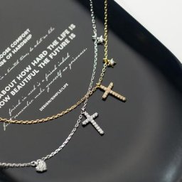 Modian-Collier en argent regardé 925 pour femme étoile croix cœurs pendentif en or document