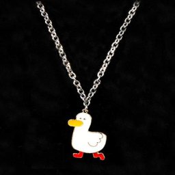 Colliers à pendentif en forme de petit canard pour femmes et filles bijoux à la mode pour enfants