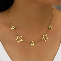 Colliers de la présidence en acier inoxydable pour femmes Kpop Star collier de clavicule fouet