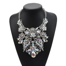 Ewelry – collier acrylique en cristal 2023