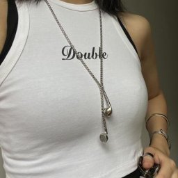 Collier pendentif en acier au titane pour hommes et filles collier en forme de téléphone sauna