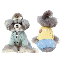Combinaisons chaudes à quatre pattes pour chiens vêtements pour animaux de compagnie petits et